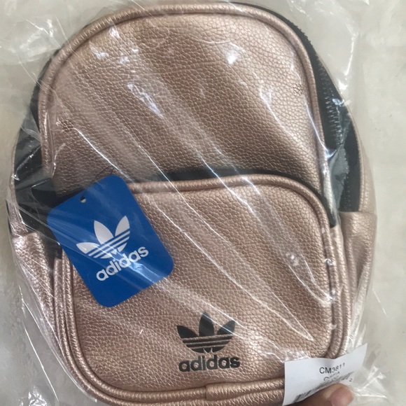 Adidas originals rose gold leather mini backpack - Picture 8 of 8